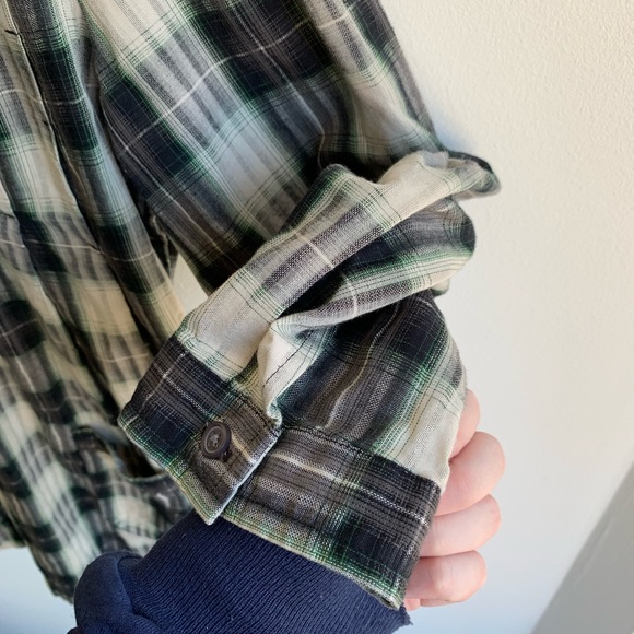 Free People Plaid Popover Tunic - Picture 8 of 8